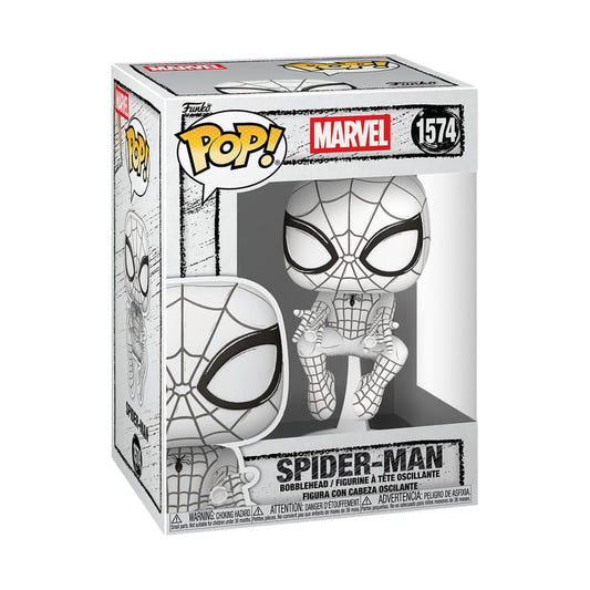 Marvel Funko POP! Sketched - Spider-Man 9cm (1574) - Loaded Dice