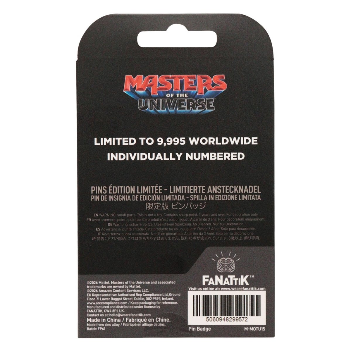 Masters of the Universe® 2026 - Limited Edition He-Man Pin Badge