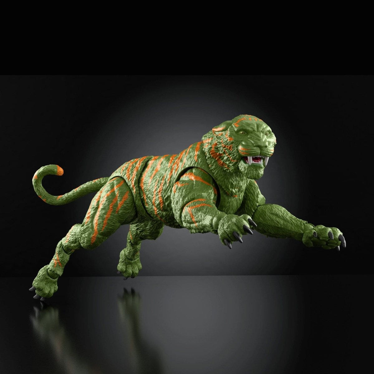Masters of the Universe Movie Chronicles Battle Cat in a low prowling pose, side view