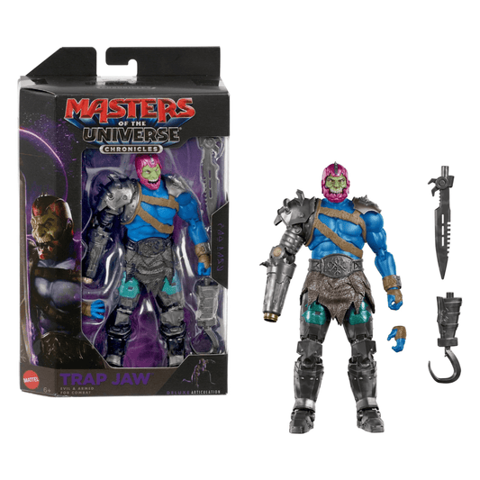 Masters of the Universe 2026 Movie Chronicles Trap-Jaw 18cm - Loaded Dice