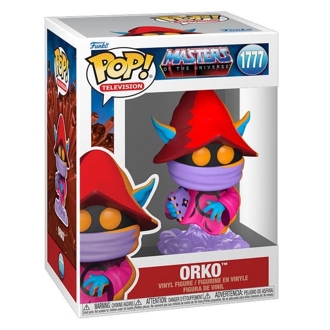 Funko POP! Masters of the Universe Orko vinyl figure 1777 in its window box