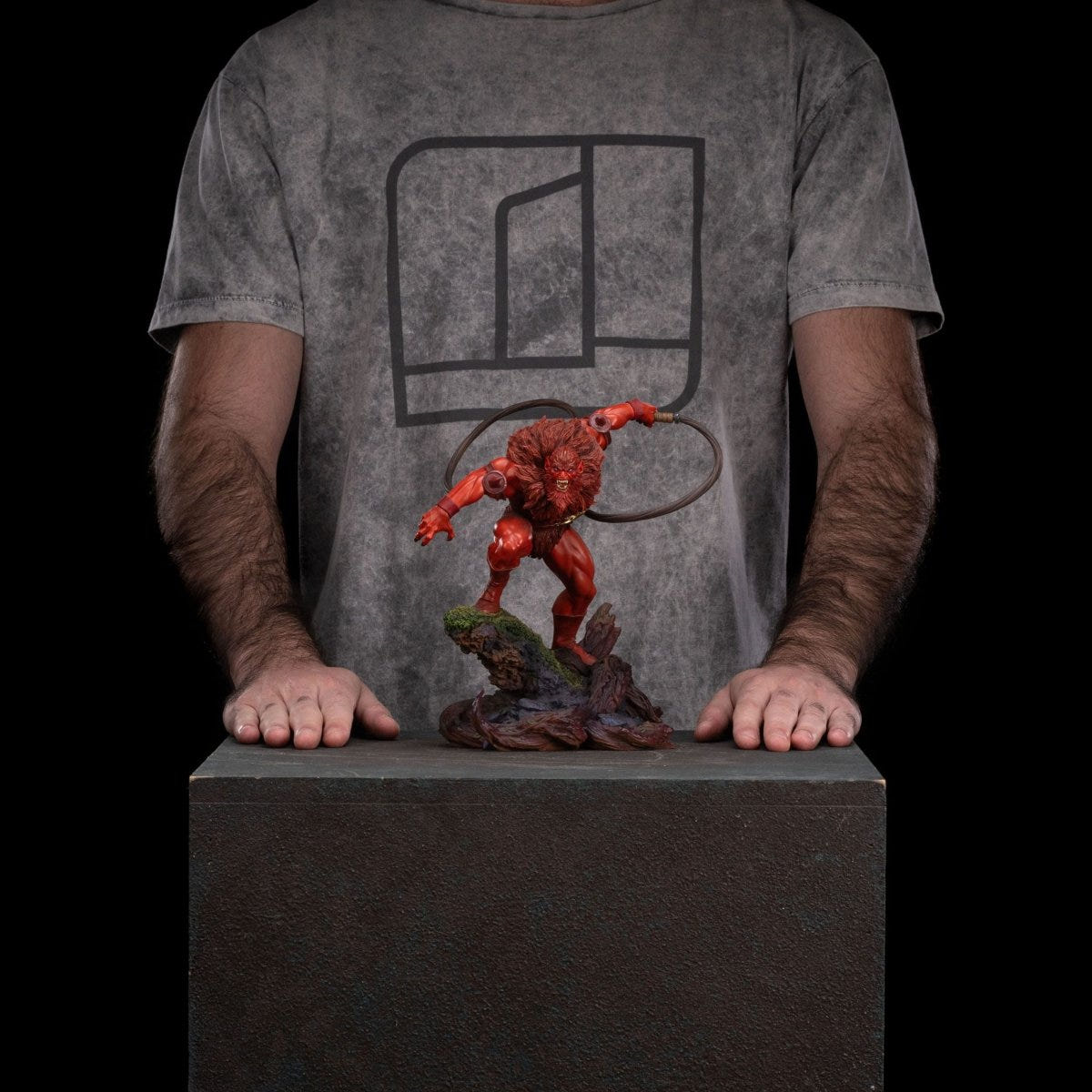 Masters of the Universe Art Scale Statue 1/10 Red Beast Man (Exclusive 2024) 23 cm ETA 14 Days - Loaded Dice