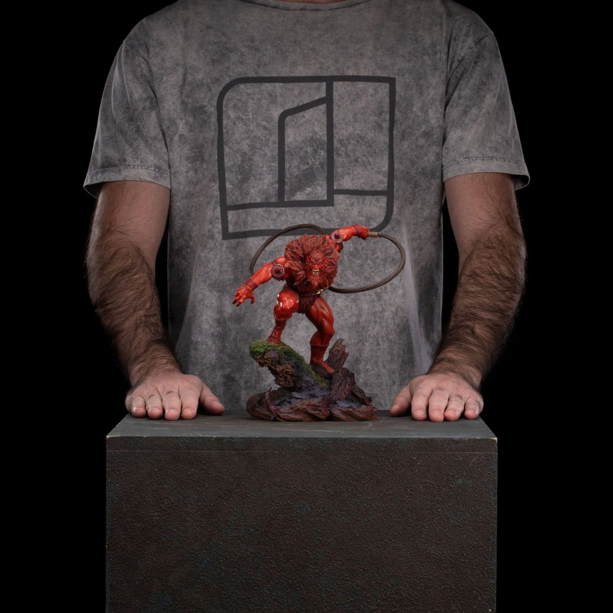 Masters of the Universe Art Scale Statue 1/10 Red Beast Man (Exclusive 2024) 23 cm ETA 14 Days - Loaded Dice