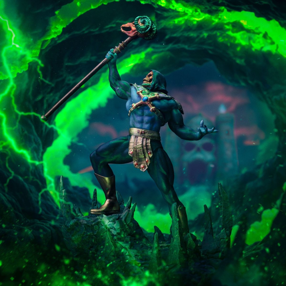 Masters of the Universe Art Scale Statue 1/10 Skeletor Disco Ver. 28 cm heo exclusive ETA 14 Days - Loaded Dice
