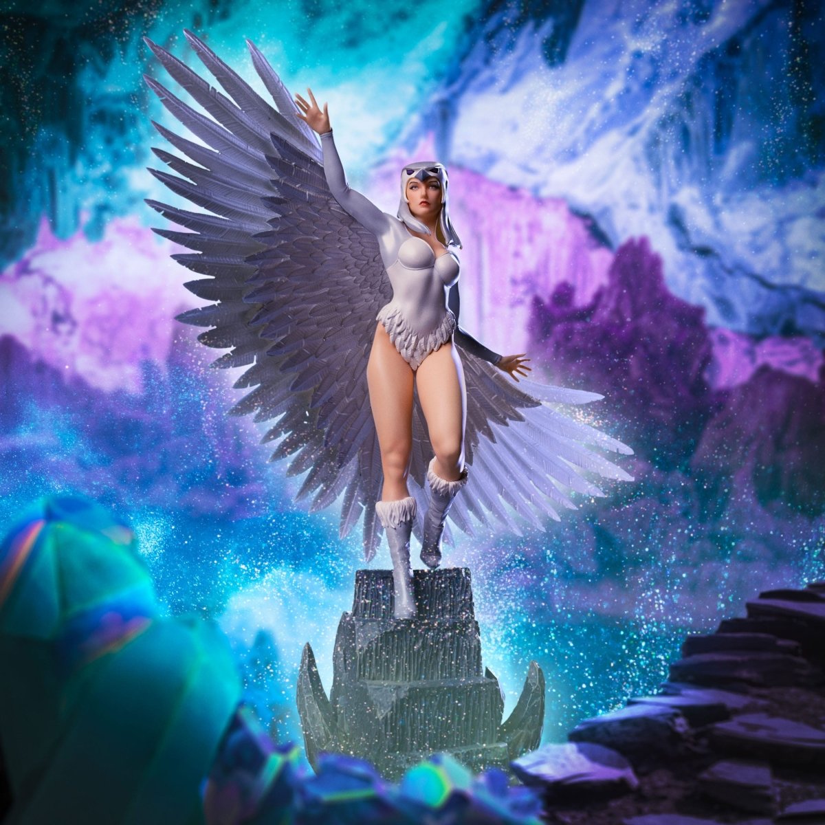 Masters of the Universe Art Scale Statue 1/10 White Sorceress 26 cm heo exclusive ETA 14 Days - Loaded Dice