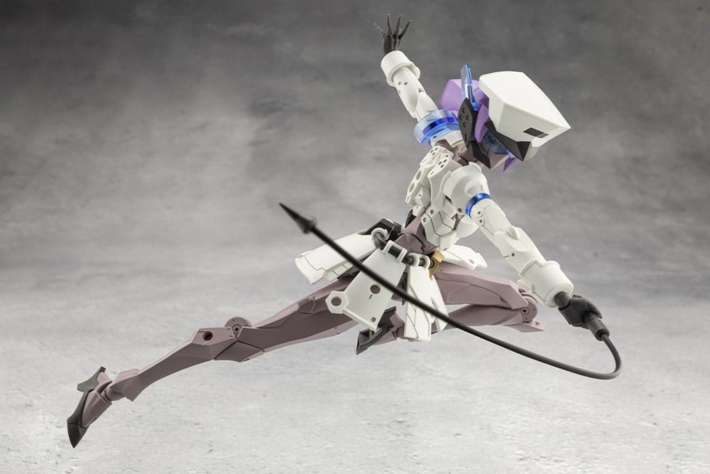Megalomaria Vanguard Leader in a dynamic high-kick pose with whip