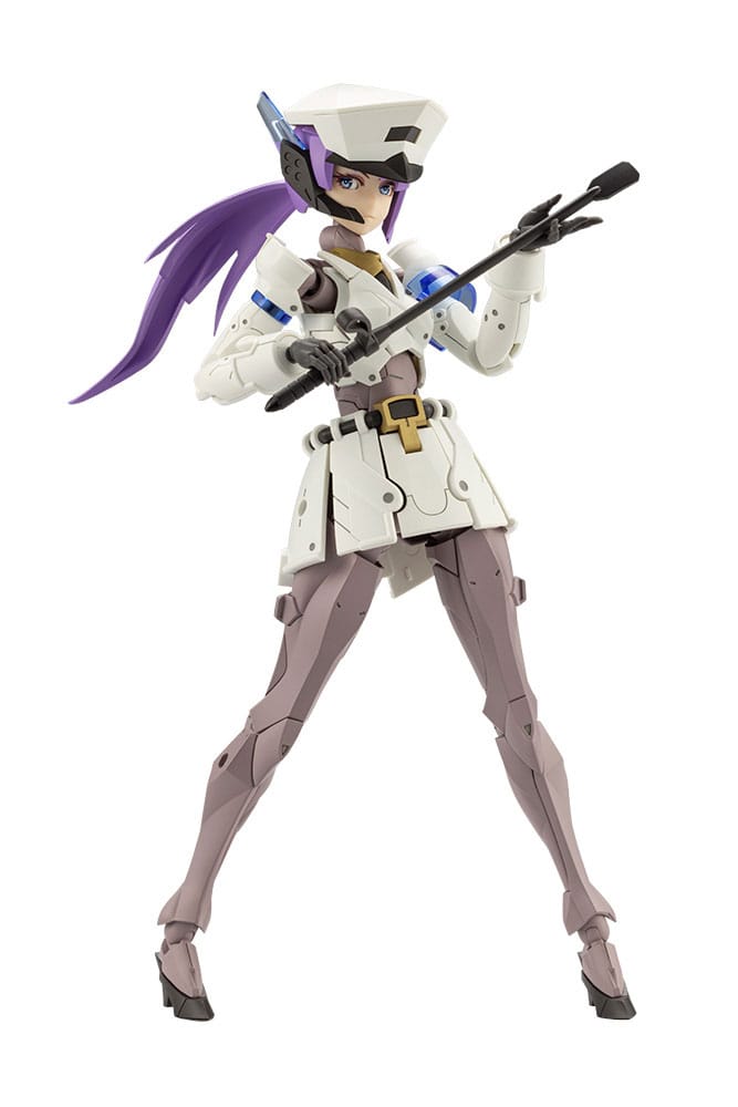 Kotobukiya Megalomaria Vanguard Leader with whip, white background
