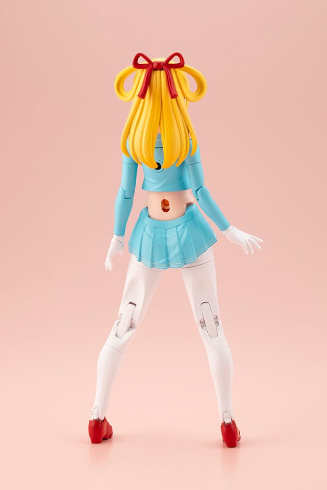 Megami Device Buster Doll Knight Alice rear view showing blonde hair and red ribbon