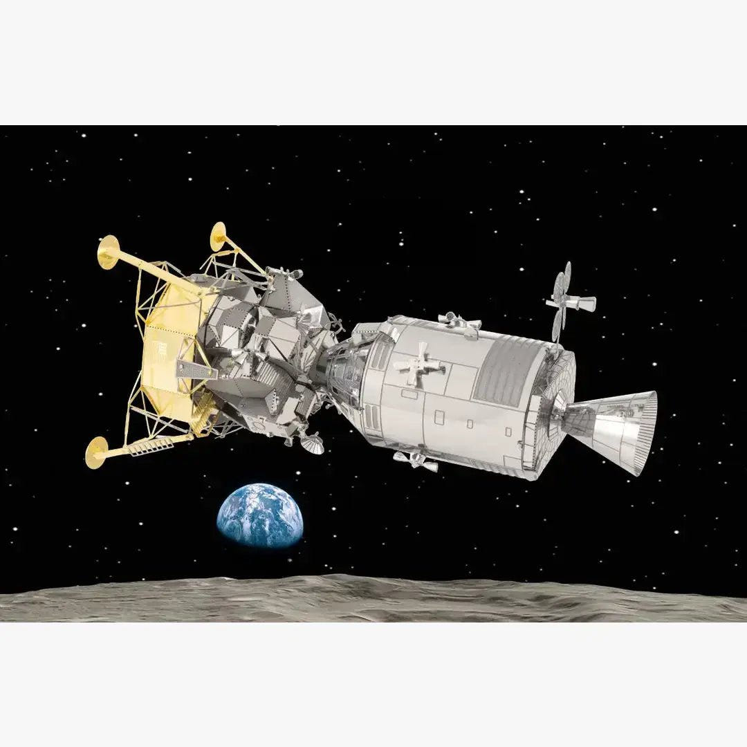 Metal Earth - Apollo Command/Service Module with Lunar Module
