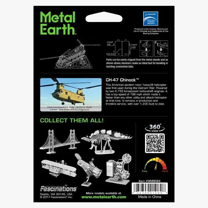 Metal Earth - CH-47 Chinook Helicopter