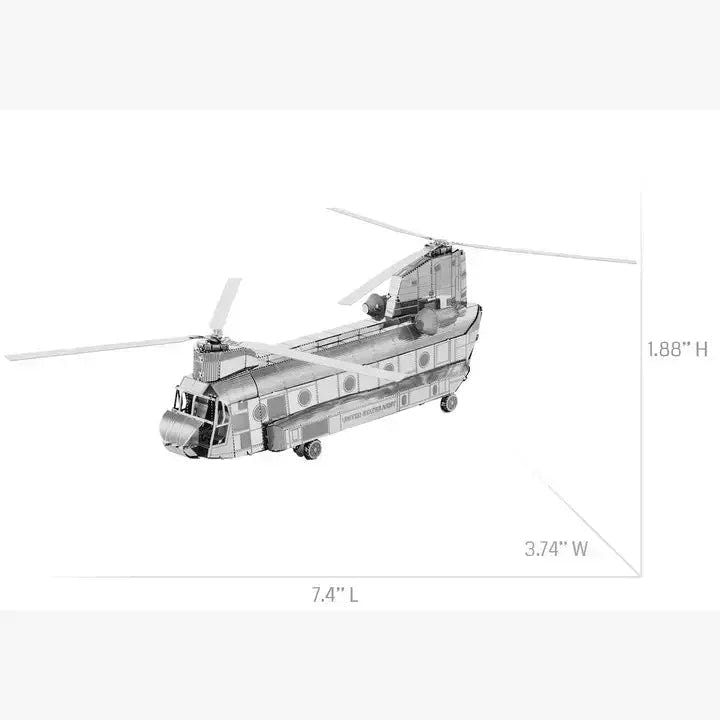 Metal Earth - CH-47 Chinook Helicopter
