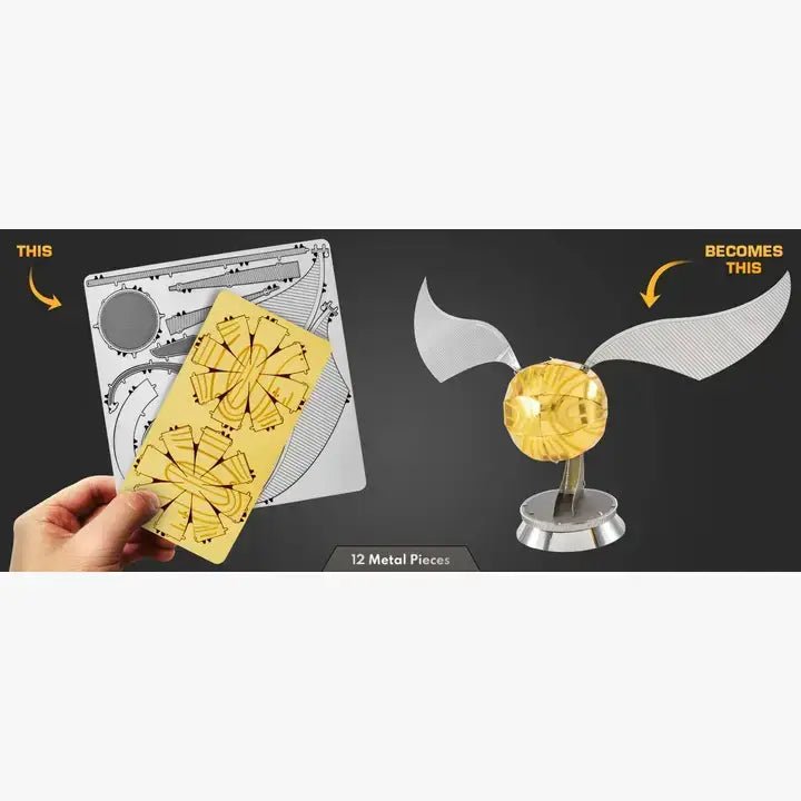 Metal Earth - Harry Potter Golden Snitch – image 6