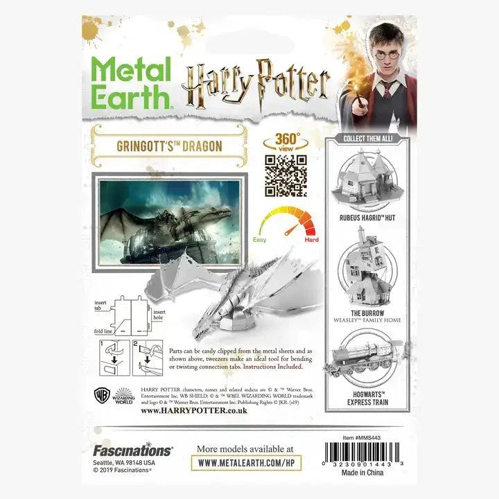 Metal Earth - Harry Potter Gringotts' Dragon