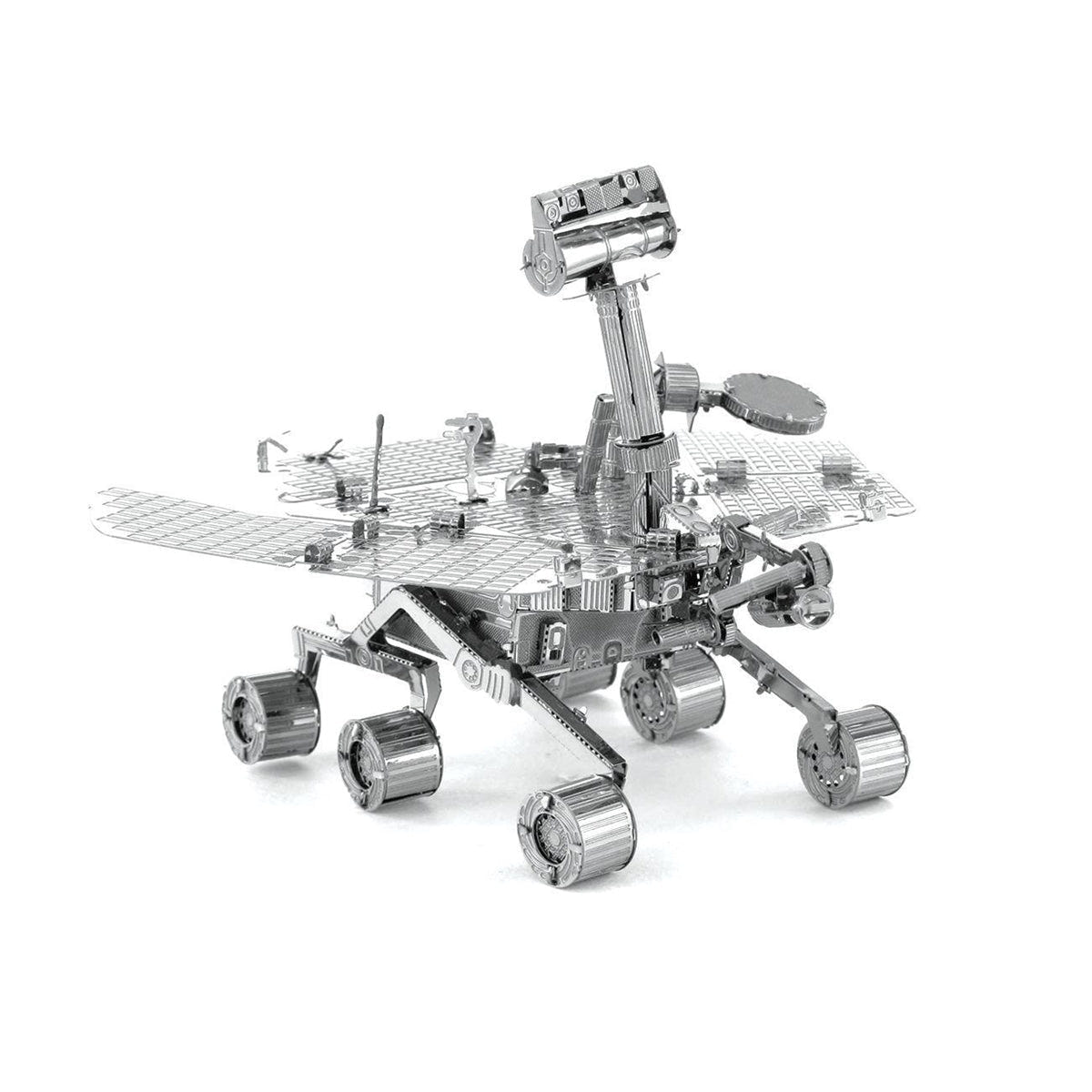 Metal Earth Mars Rover model kit built, angle view 1