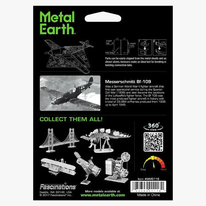 Metal Earth - Messerschmitt Bf 109 – image 3