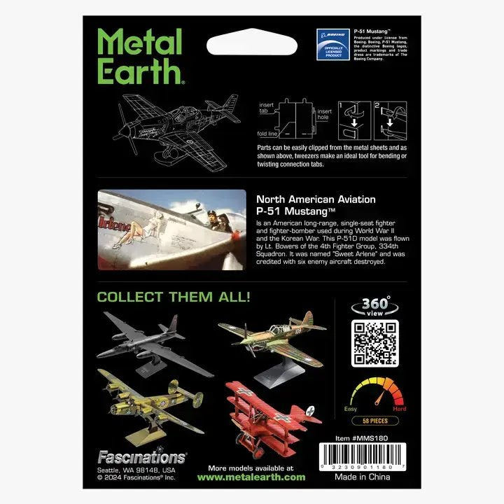 Metal Earth - P-51D Mustang "Sweet Arlene"