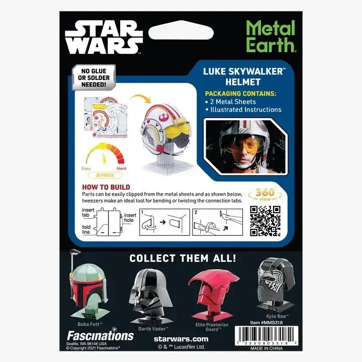 Metal Earth - Star Wars Luke Skywalker Helmet