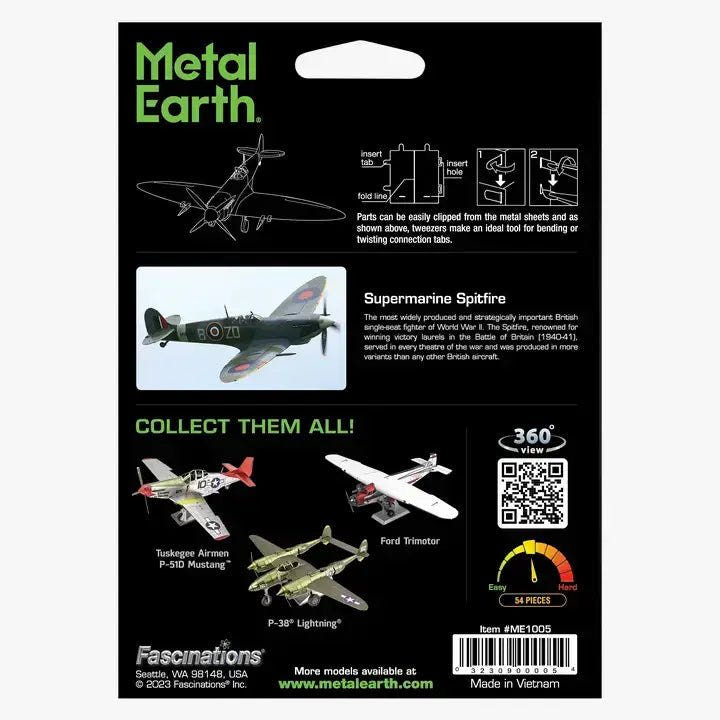 Metal Earth - Supermarine Spitfire (Colour)