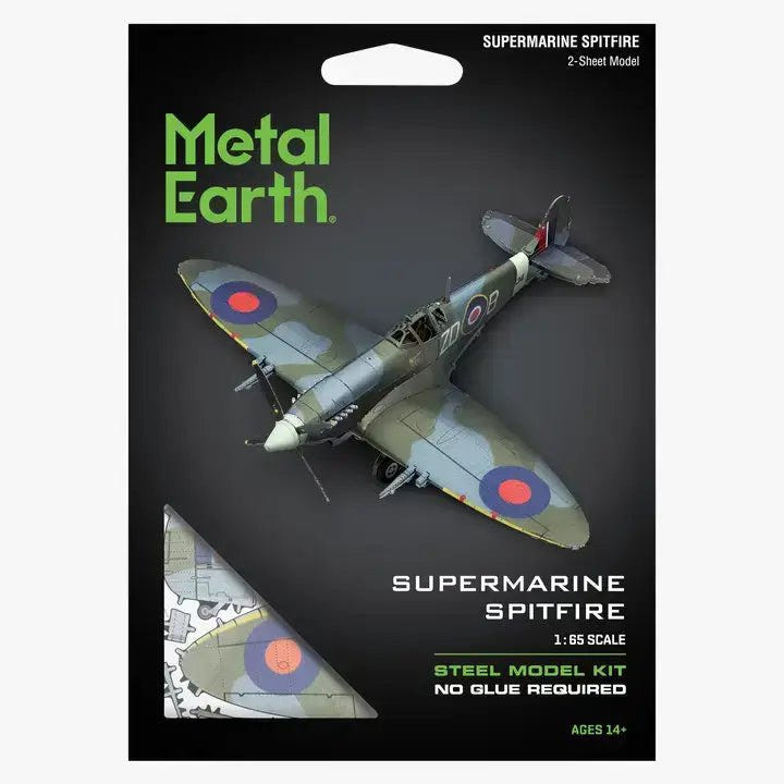 Metal Earth - Supermarine Spitfire (Colour)
