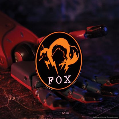 Metal Gear Solid Delta FOX Pin Badge - Loaded Dice