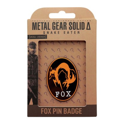 Metal Gear Solid Delta FOX Pin Badge - Loaded Dice