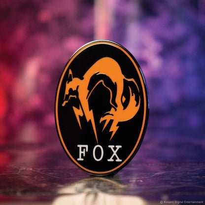 Metal Gear Solid Delta FOX Pin Badge - Loaded Dice