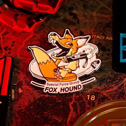 Metal Gear Solid FOXHOUND Limited Edition Pin Badge - Loaded Dice