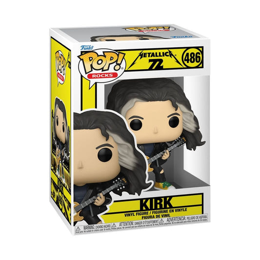Metallica Funko POP! Kirk (72 Seasons) 9cm (486) - Loaded Dice