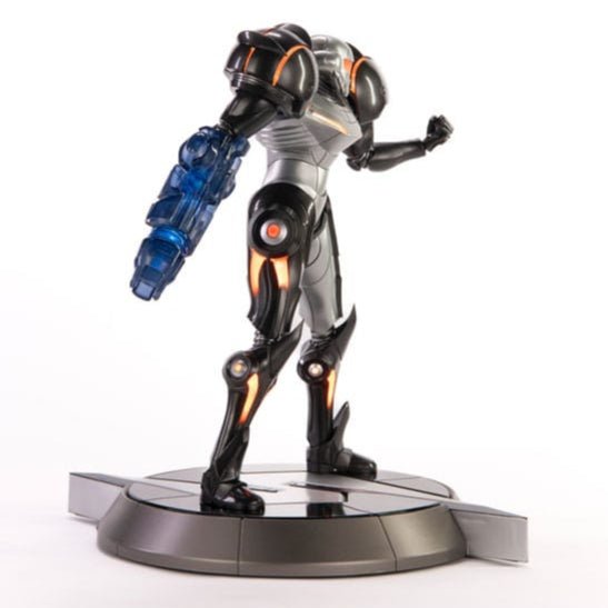 Front three-quarter right view of the First 4 Figures Samus Phazon Suit statue