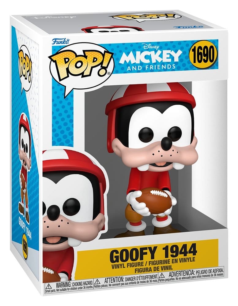 Goofy 1944 Funko POP! vinyl figure in its Disney Mickey and Friends box, number 1690