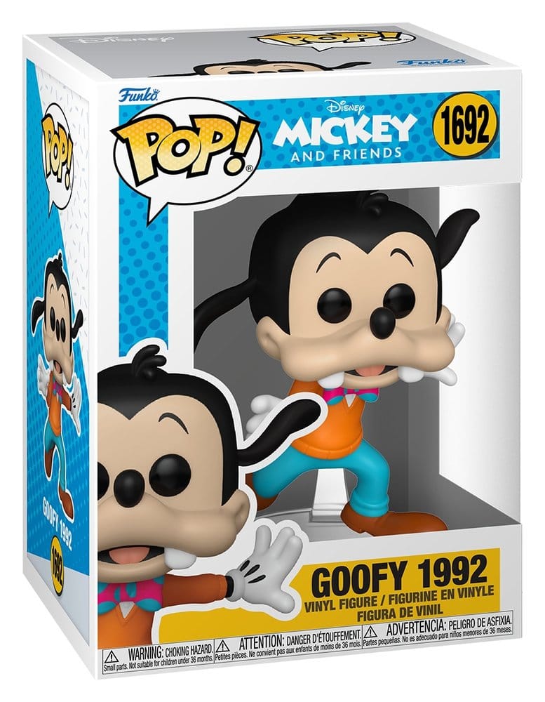 Goofy 1992 Funko POP! vinyl figure in its Disney Mickey and Friends box, number 1692