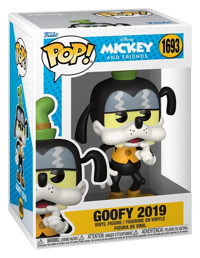 Goofy 2019 Funko POP! vinyl figure in its Disney Mickey and Friends box, number 1693