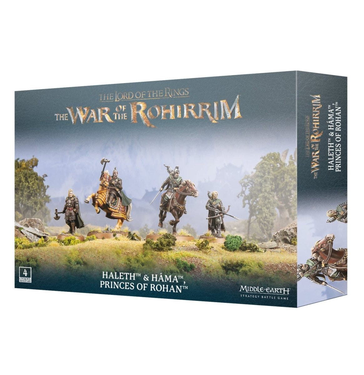 Games Workshop Middle-earth War of the Rohirrim Haleth & Hama, Princes of Rohan box