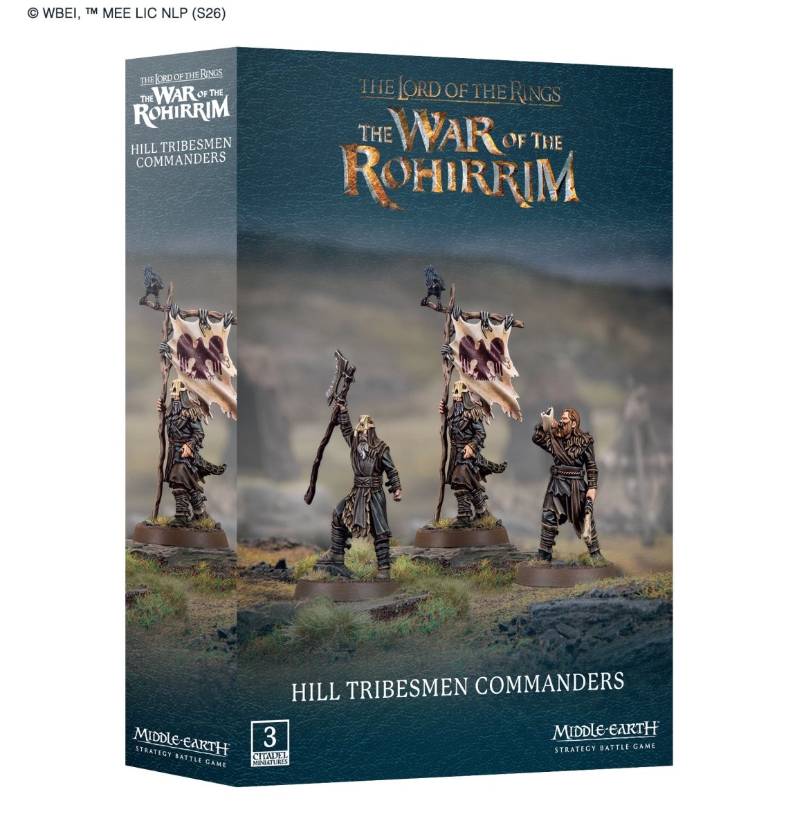 Middle-earth SBG: Hill Tribesmen Commanders - Loaded Dice