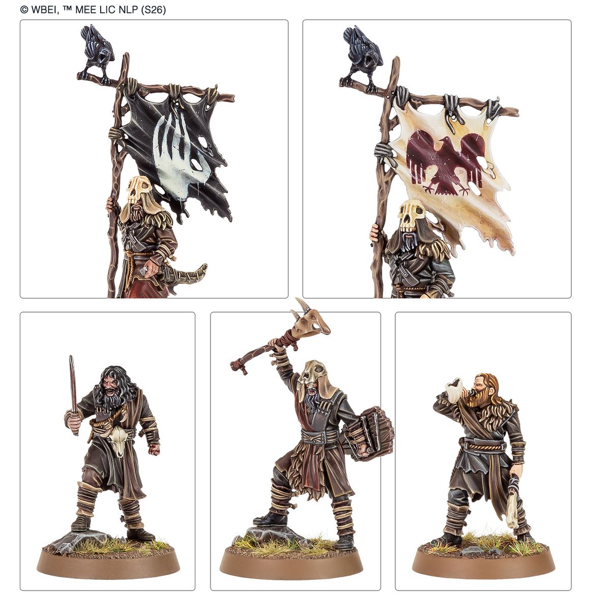 Middle-earth SBG: Hill Tribesmen Commanders - Loaded Dice