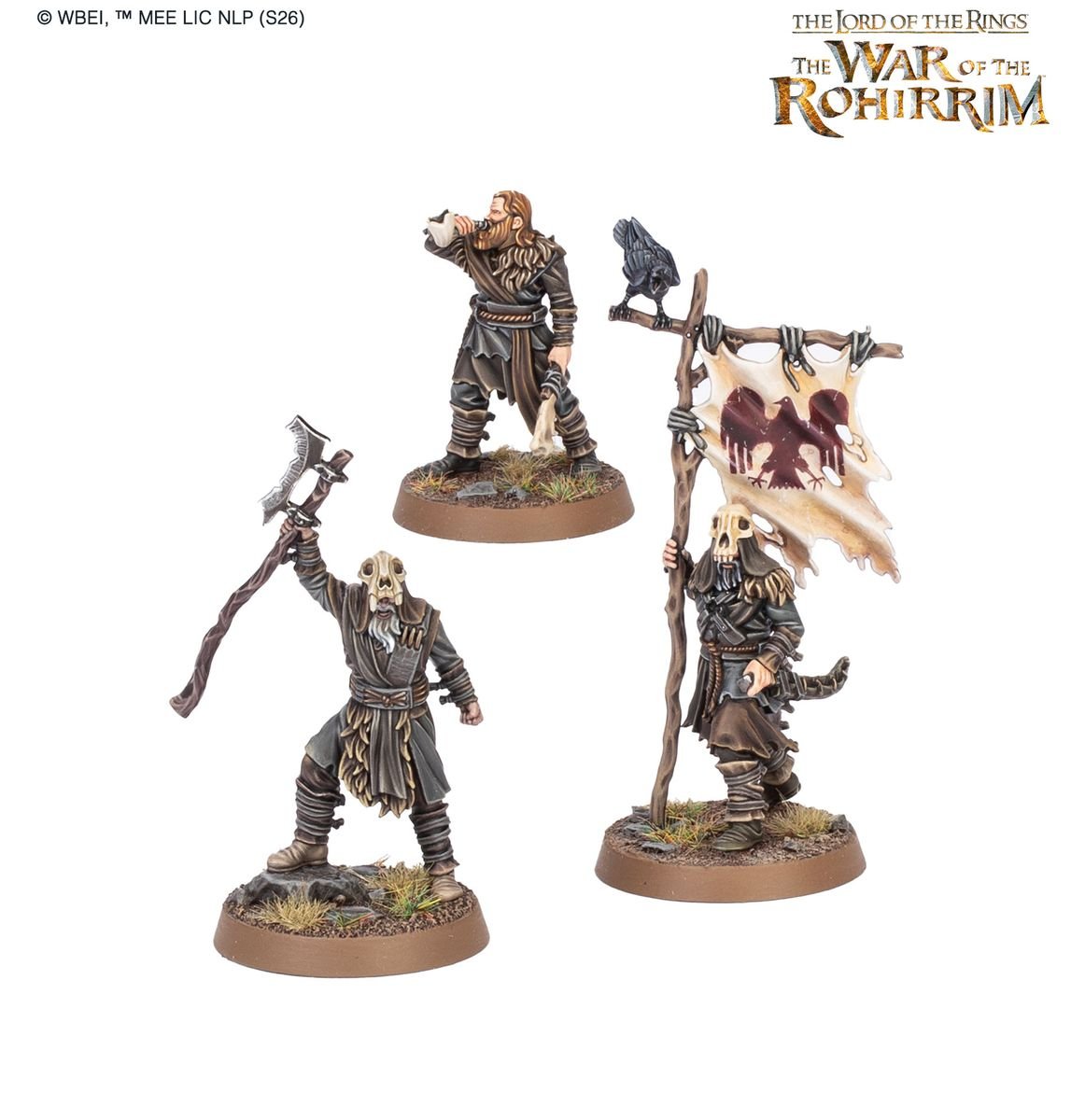 Middle-earth SBG: Hill Tribesmen Commanders - Loaded Dice