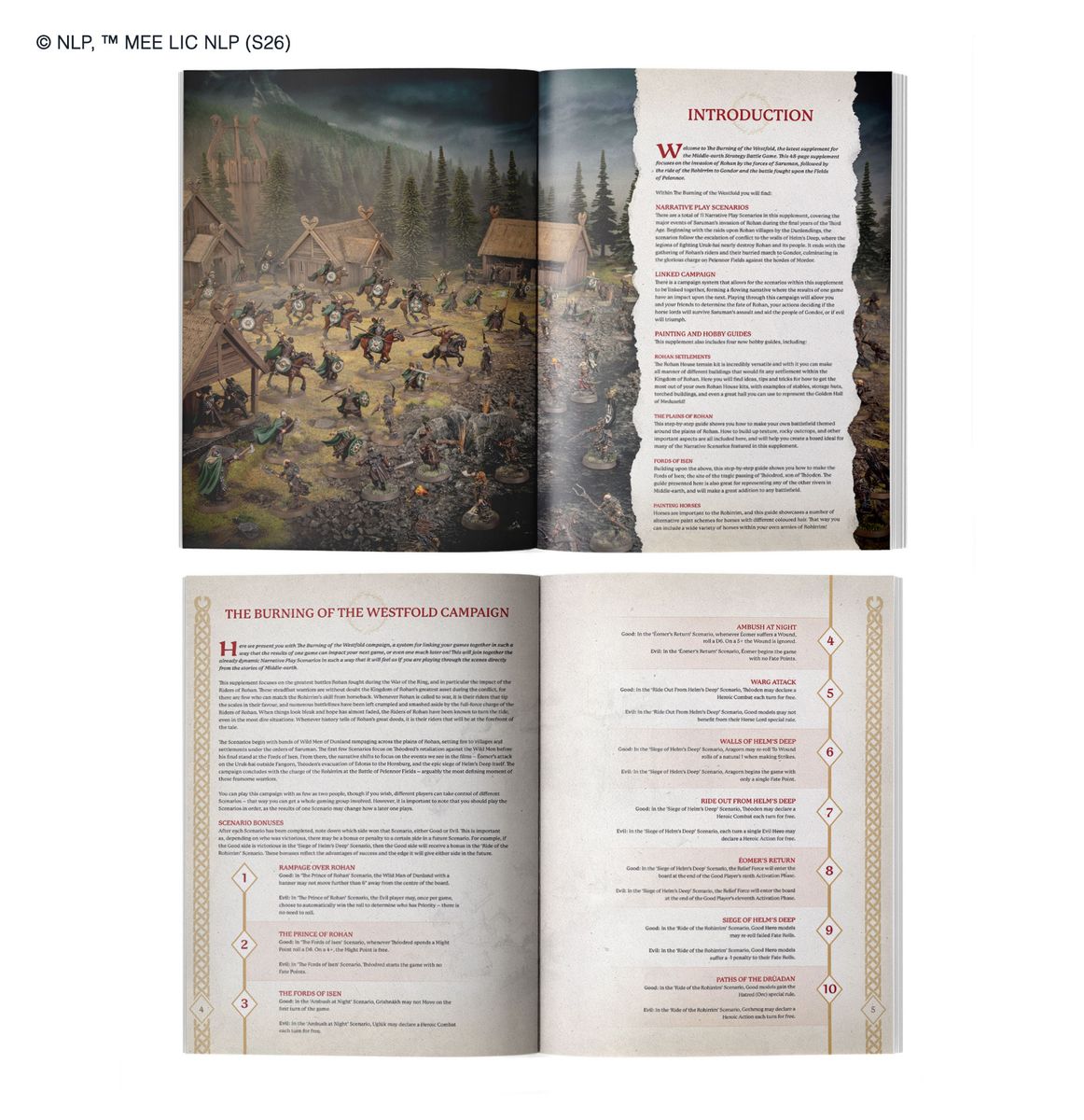 Middle-earth SBG Journal: The Burning of the Westfold - Loaded Dice