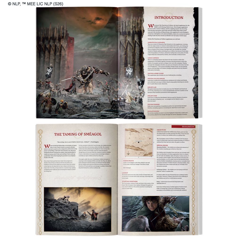 Middle Earth SBG Journal: The Treachery of Gollum - Loaded Dice