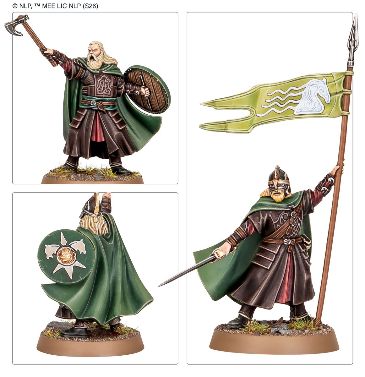 Middle-earth SBG: Warriors of Rohan Commanders - Loaded Dice