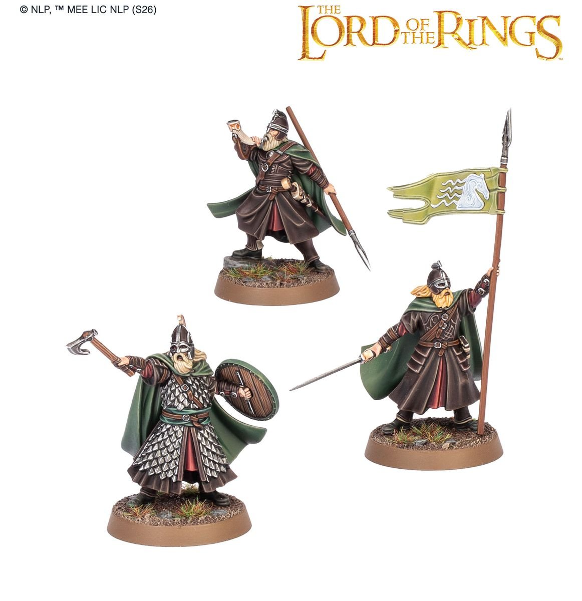 Middle-earth SBG: Warriors of Rohan Commanders - Loaded Dice