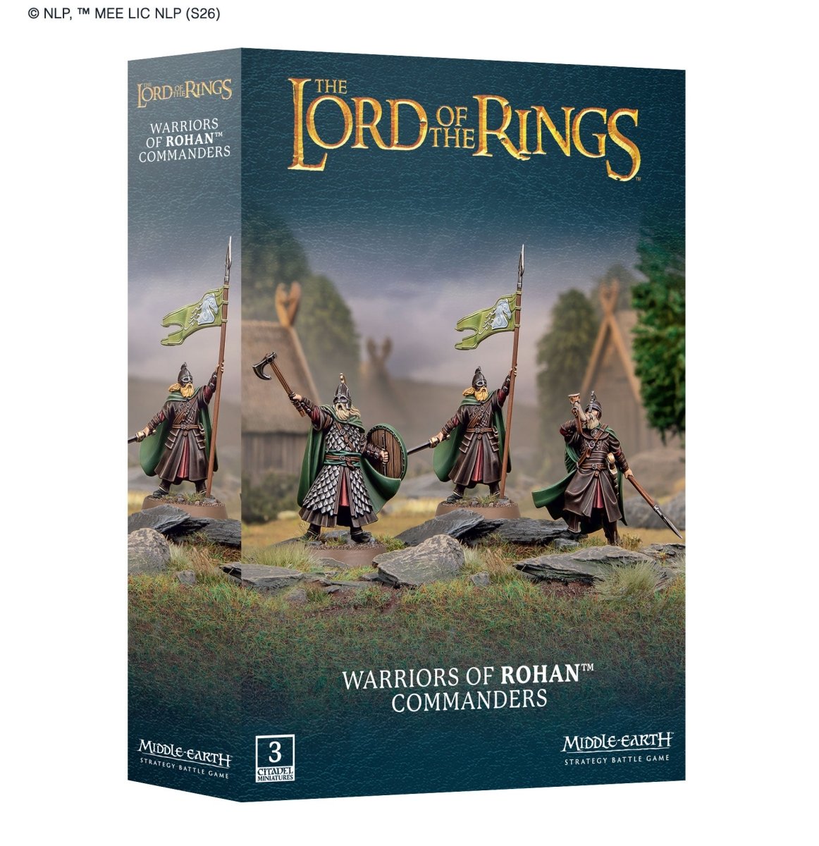 Middle-earth SBG: Warriors of Rohan Commanders - Loaded Dice