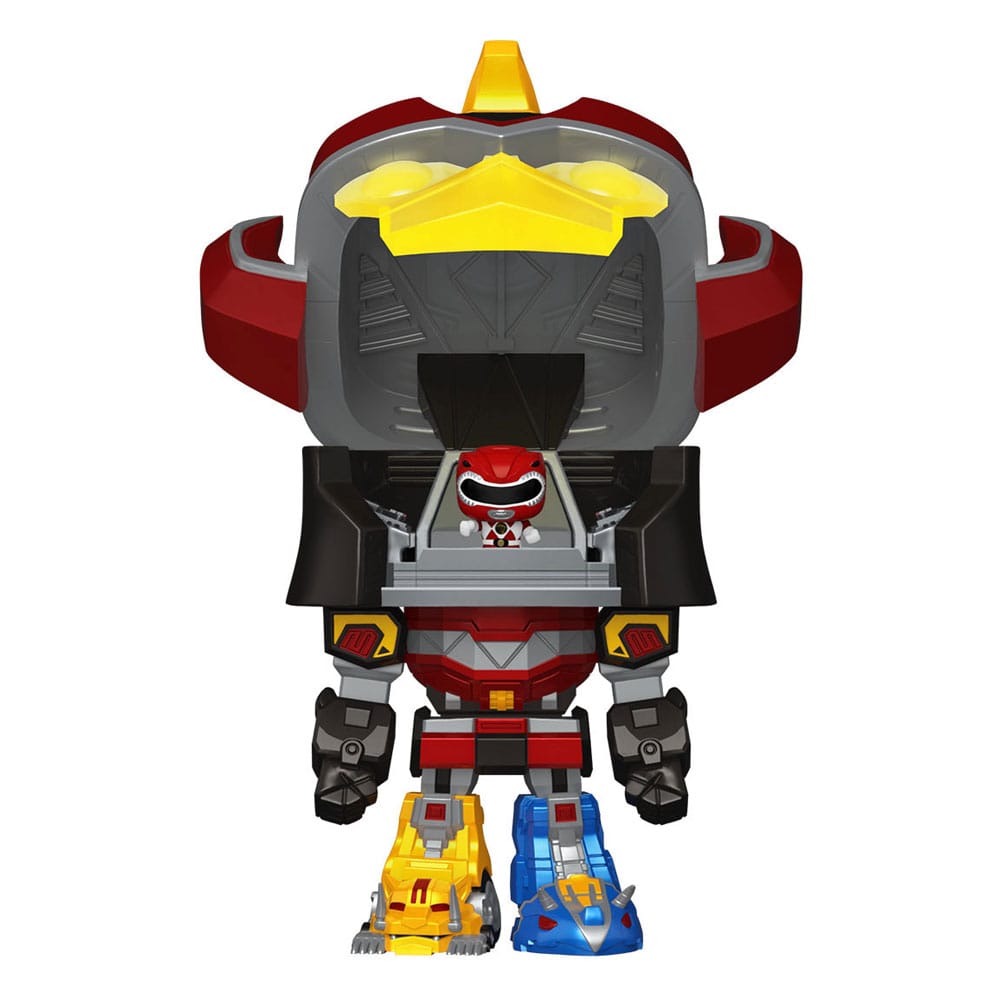 Mighty Morphin Power Rangers Funko POP! Megazord with Red Ranger - Loaded Dice