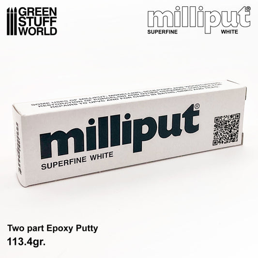 Milliput Super Fine White - Loaded Dice