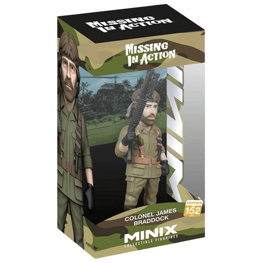Missing in Action Minix Chuck Norris 12cm (152) - Loaded Dice
