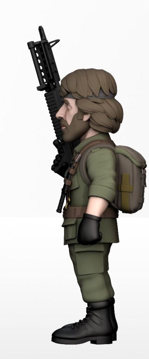 Missing in Action Minix Chuck Norris 12cm (152) - Loaded Dice