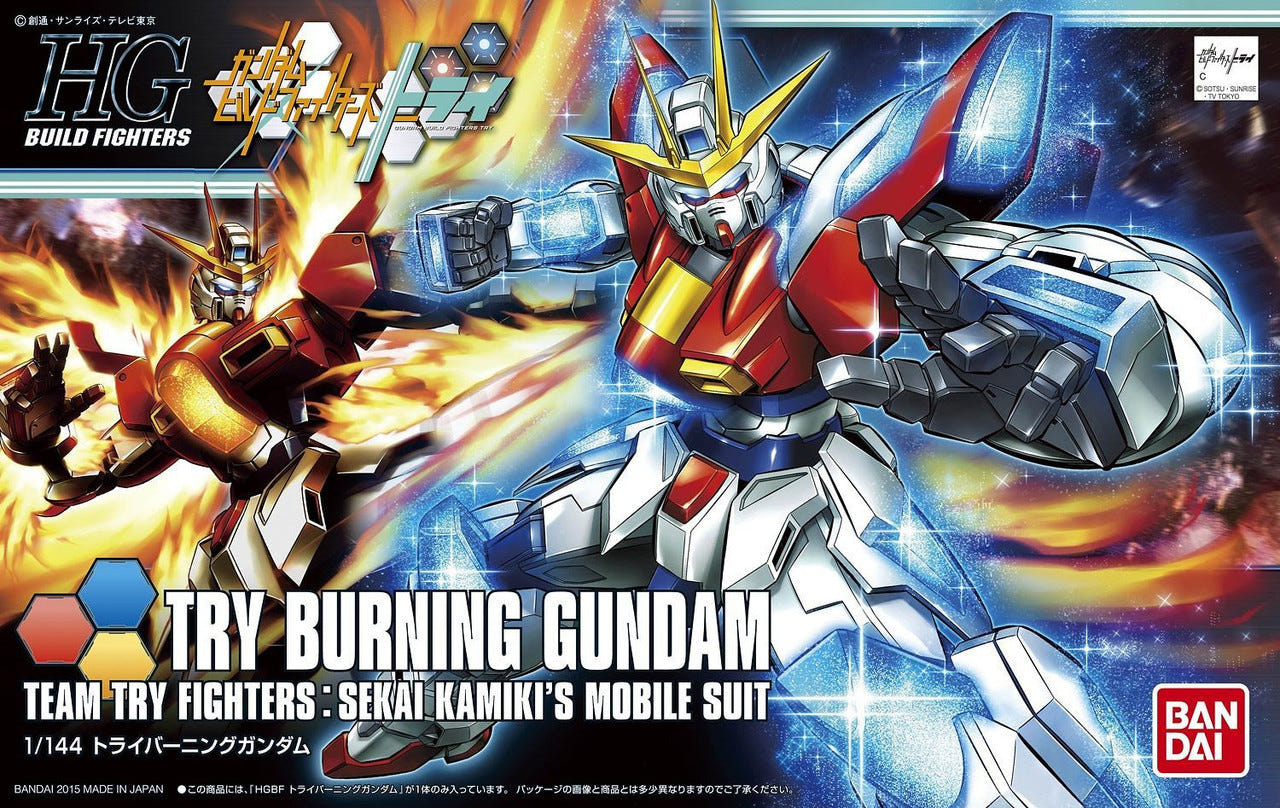 Bandai HGBF 1:144 Try Burning Gundam - MK55437