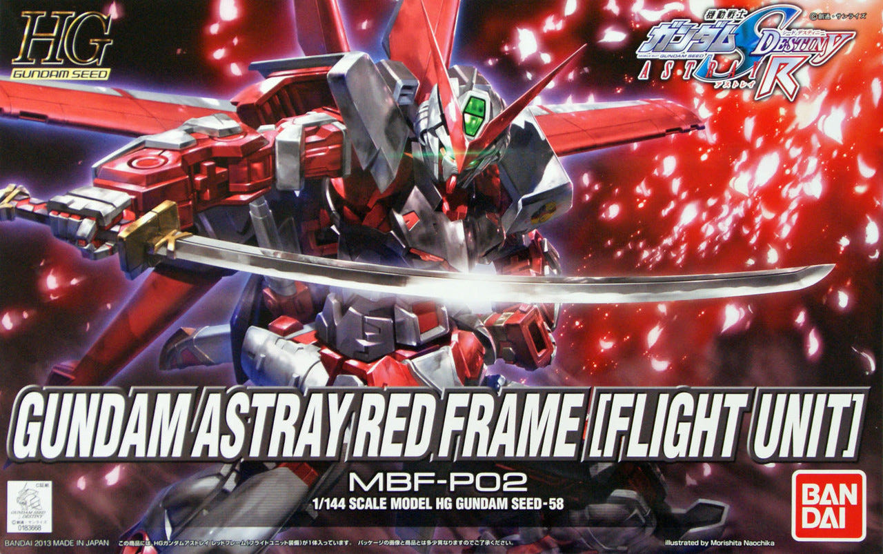 Bandai HG 1:144 Gundam Astray Red Frame (Flight Unit) - MK55602