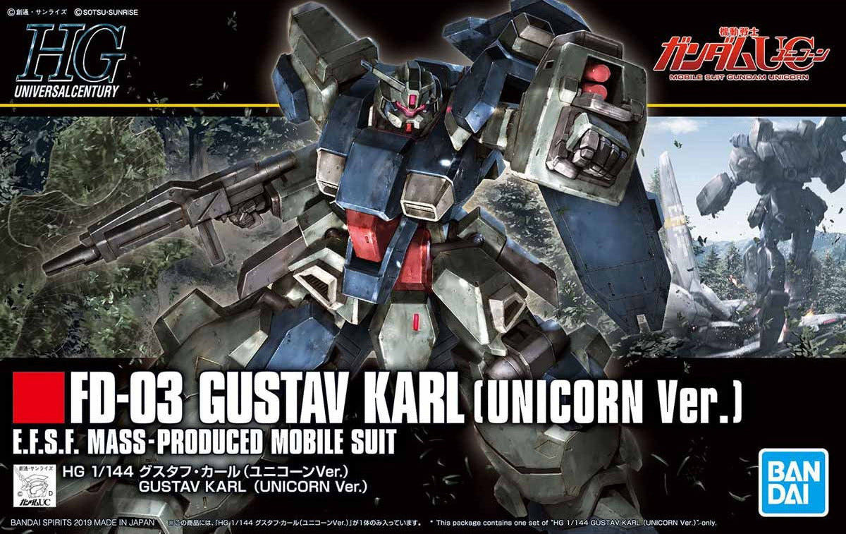 Bandai HGUC 1:144 Gustav Karl (Unicorn Version) - MK56751