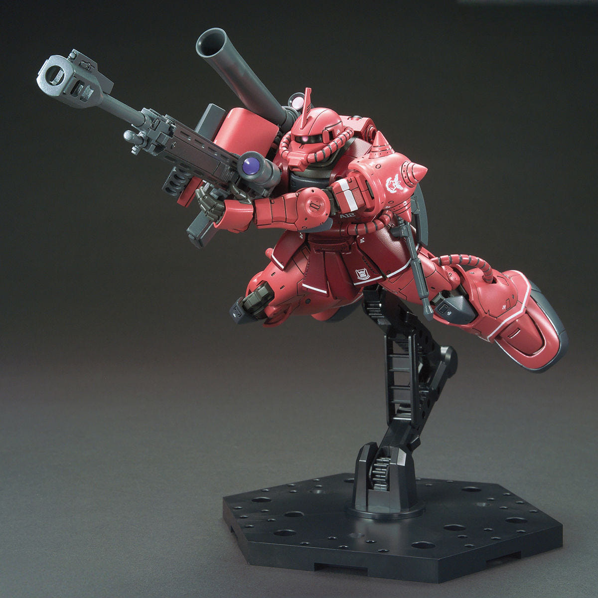 Bandai HG 1:144 MS-06S Zaku II Principality of Zeon Char Aznable's Mobile Suit (Red Comet Version) - MK57656