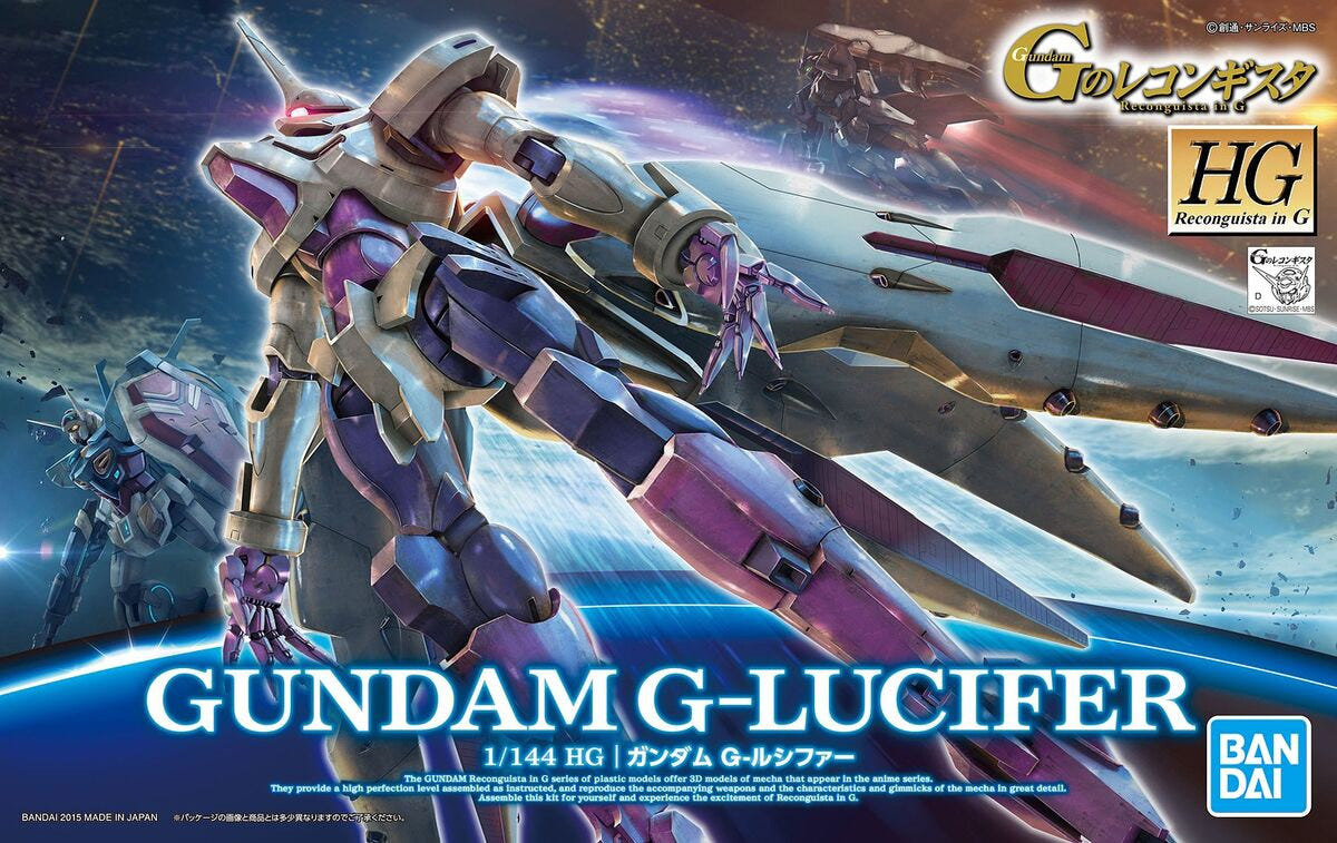 Bandai HG 1:144 Gundam G-Lucifer - MK57727